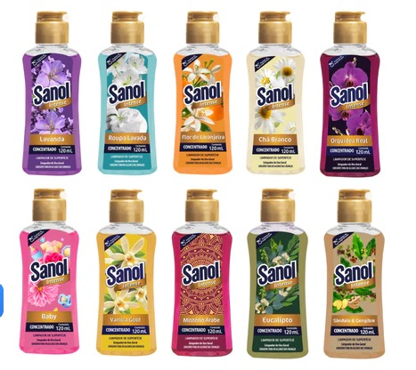 SANOL INTENSE (fragrâncias) - Demétrio Distribuidora Caraguatatuba